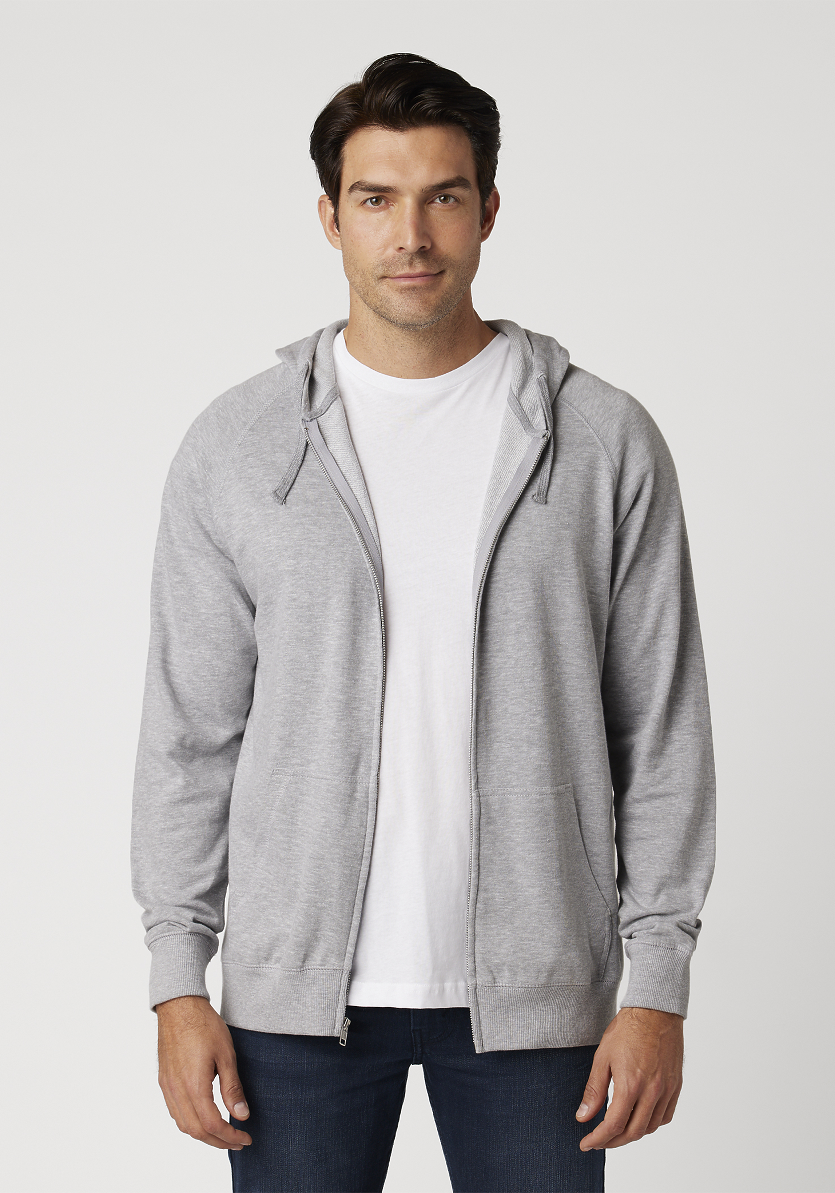 UNISEX FRENCH TERRY FULL-ZIP HOODIE