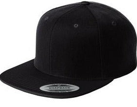 Flat Bill Snapback Cap