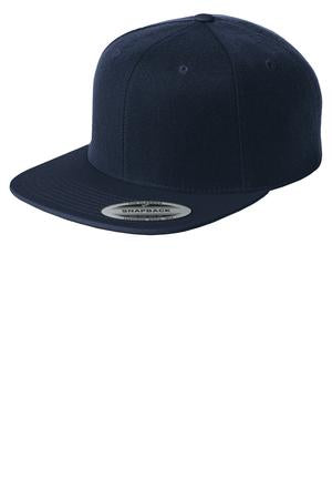 Flat Bill Snapback Cap