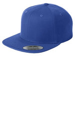 Flat Bill Snapback Cap